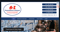 Desktop Screenshot of a-ztransmission.com